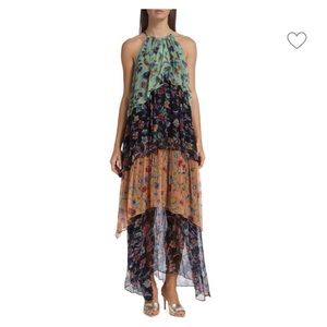 Ramy Brook's Chrisley floral plissé dress
